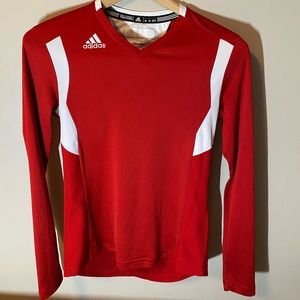 Red adidas long sleeve